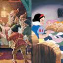 Diferentes versões da Branca de Neve - Otto Kubel e Divulgação/Disney