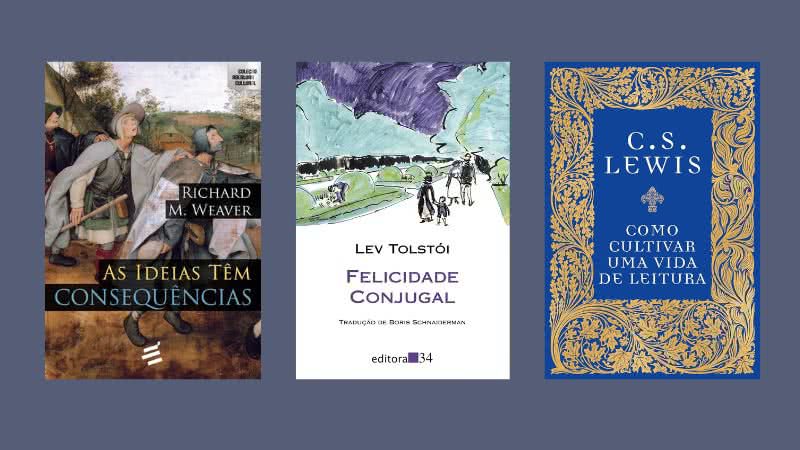 De C.S. Lewis a Lev Tolstói, reunimos algumas obras de renomados autores disponíveis em oferta na Amazon - Créditos: Reprodução/Amazon