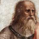 Representação de Platão em afresco de Rafael - Domínio Público via Wikimedia Commons