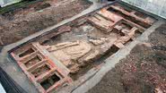 Vestígios do castelo encontrado na Inglaterra - Reprodução / Arqueologia de Cotswold