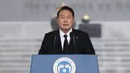 O presidente sul-coreano Yoon Suk Yeol - Getty Images