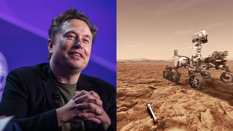 Elon Musk e Marte - Getty Images