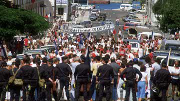 Protestos na Nova Caledônia - Getty Images