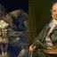 'Saturno devorando um filho' e retrato do pintor espanhol Francisco de Goya