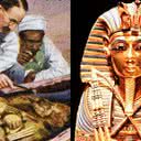 Ilustração sobre a descoberta do túmulo de Tutancâmon e sarcófago do antigo faraó - Getty Images
