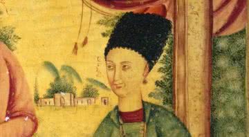 Pintura do xá Aga Maomé Cã Cajar - Wikimedia Commons