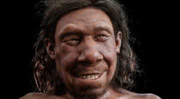 Reconstrução facial do neandertal Krijn - Divulgação/Servaas Neijens
