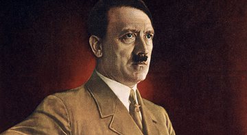 Adolf Hitler, líder nazista, em pintura - Getty Images