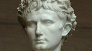 Busto do imperador Augusto usando a coroa cívica - Museu Glyptothek / Wikimedia Commons