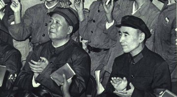 Mao Tsé-Tung, Lin Biao e os Guardas Vermelhos - Domínio Público/ Creative Commons/ Wikimedia Commons