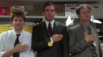 Cena do episódio 'Olimpíadas de Escritório' de The Office - Divulgação/NBC