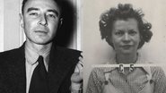 Fotografias antigas do físico J. Robert Oppenheimer e de sua esposa, Kitty - Domínio Público via Wikimedia Commons / Foto por Los Alamos National Laboratory pelo Wikimedia Commons