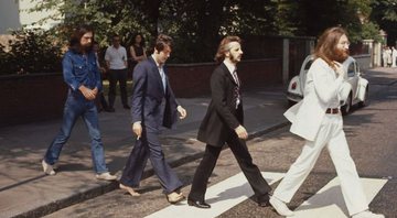 A famosa capa do álbum Abbey Road - Divulgação/ Instagram/ @paulmccartney