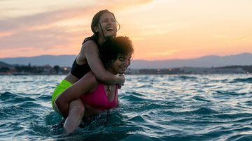 Cena de 'As Nadadoras', filme da Netflix inspirado em história real - Reprodução/Netflix