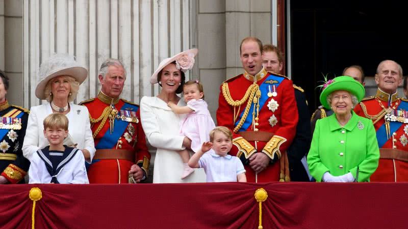 Fotografia da família real britânica em 2016 - Getty Images
