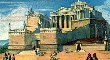 Pintura da Grécia Antiga - Imagem de Jo-B por Pixabay