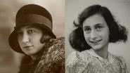 À esquerda, fotografia de Miep; à direita, a jovem Anne Frank - Divulgação / Casa de Anne Frank e Reprodução/site/Miep Gies