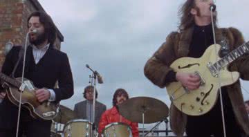 O último show dos Beatles, em 1969 - Reprodução/Youtube/The Beatles