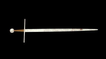 Imagem da espada em questão - Divulgação/Joppe Gosker/Autoridade de Antiguidades de Israel