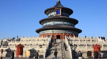 Fotografia do Templo do Céu, cartão postal de Pequim - Foto de wreindl no Pixabay