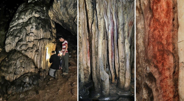 Pintura na Cueva de Ardales - Divulgação/Universidade de Barcelona
