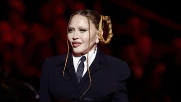 A cantora Madonna em fevereiro deste ano - Getty Images