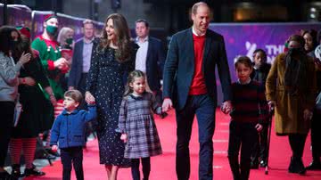 George, Kate, Charlotte, William e George - Getty Images