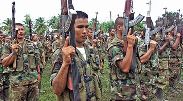 Guerrilheiros da FARC - Divulgação