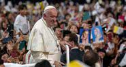O Papa Francisco em evento aberto ao público - Getty Images
