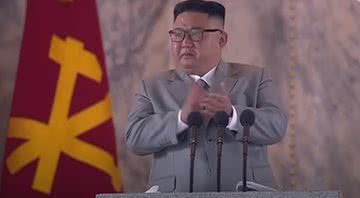 Kim Jong-un durante um evento - Divulgação/Youtube
