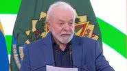 Presidente Lula durante pronunciamento sobre lei beneficiária para herdeiros de internados por hanseníase - Reprodução/Vídeo/YouTube/@uol