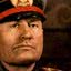 Retrato de Mussolini