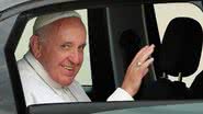 Papa Francisco em carro - Getty Images