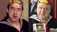 O antes e depois do personagem 'Quico' de Chaves - Reprodução/Vídeo/Youtube