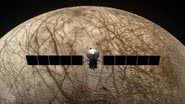 Imagem ilustrativa da missão Europa Clipper - NASA