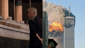 James Cameron em documentário e registro dos atentados de 11 de setembro, nos EUA - Divulgação/Titanic The Final Word e Flickr / themachinestops