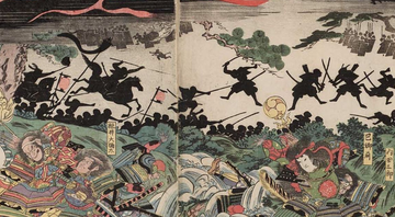 Batalha de Hinokawa, um dos conflitos de Tokugawa Ieyasu - Wikimedia Commons