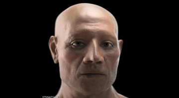 Reconstrução facial 3D do rosto de Nebiri   - Philippe Froesch