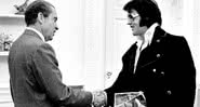 Elvis Presley visita o presidente Richard Nixon - Getty Images