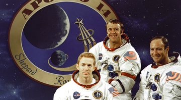 Tripulação do Apollo 14 - Wikimedia Commons/NASA