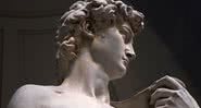 David, de Michelangelo, esculpida entre  1501 e 1504 - Getty Images