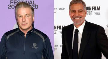 Alec Baldwin e George Clooney - Getty Images
