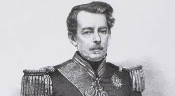 Ilustração de Duque de Caxias em 1857 - Domínio Público/ Creative Commons/ Wikimedia Commons