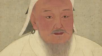 Pintura de Gengis Khan, líder do Império Mongol - Wikimedia Commons
