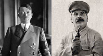 Hitler e Stalin, respectivamente - Creative Commons
