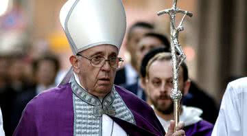 O papa em um de seus eventos religiosos - Getty Images