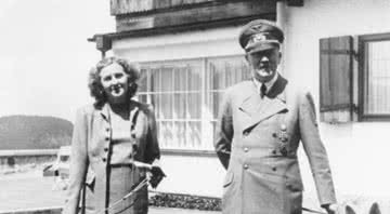 Fotografia de Hitler ao lado de Eva Braun - Bundesarchiv/ Creative Commons/ Wikimedia Commons