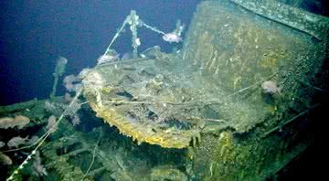 Imagem do submarino USS Grayback que foi encontrado na costa do Japão após 75 anos de seu desaparecimento - Lost 52 Project
