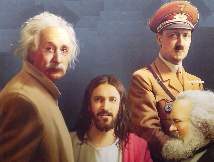 Jesus, Hitler, Marx e Einstein: mudar pode ser para pior | <i>Crédito: Arquivo AH