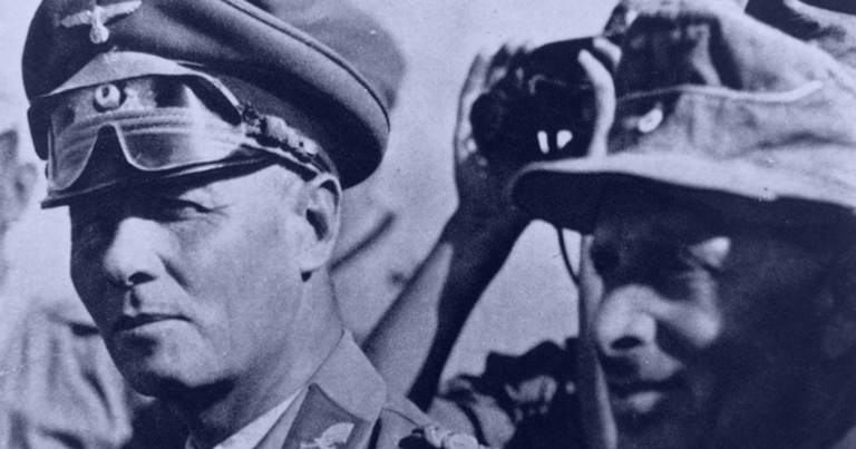 Erwin Rommel no Norte da África | <i>Crédito: Getty Images